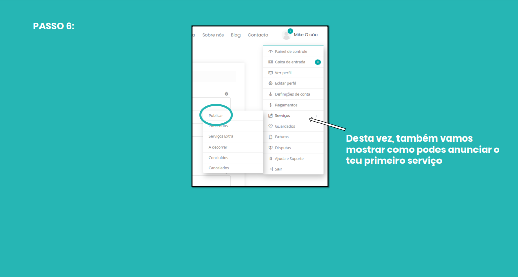 Como é que me inscrevo no Mikebnb?